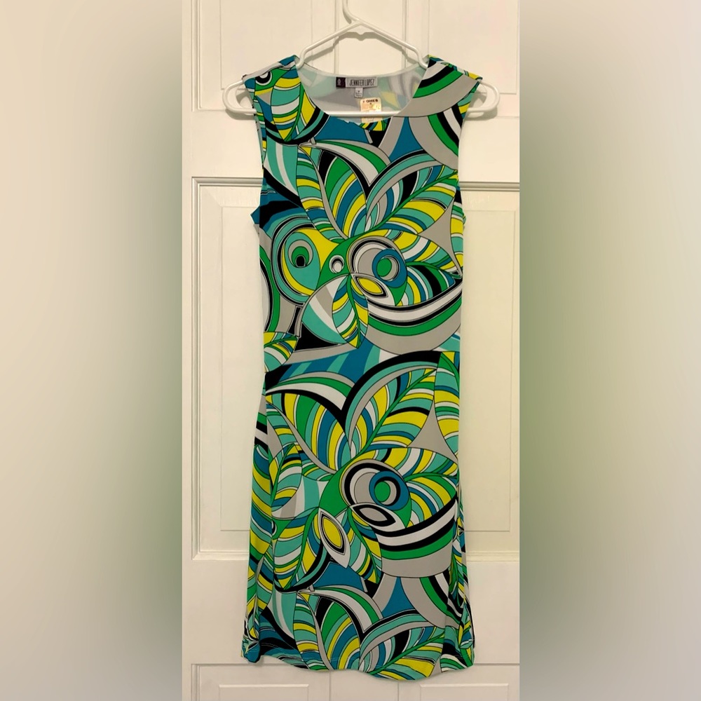 NWT Jennifer Lopez dress with cutout back Size Small